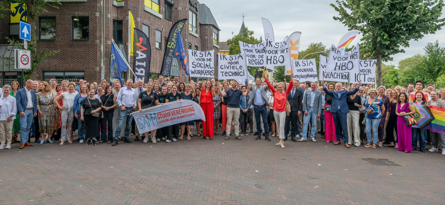 Actie 'Ik sta voor het hbo'