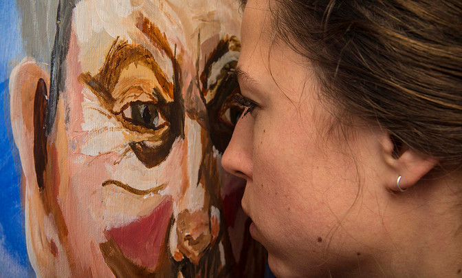 Ik zie ik zie - Beeld Guyonne van Berge