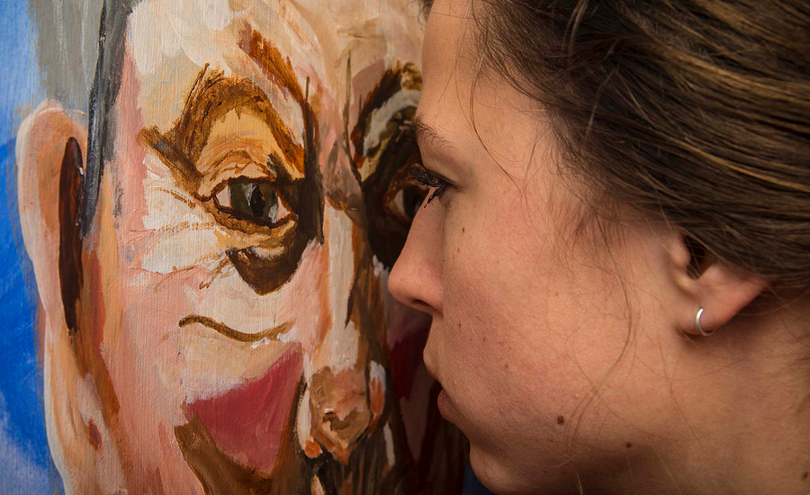 Ik zie ik zie - Beeld Guyonne van Berge