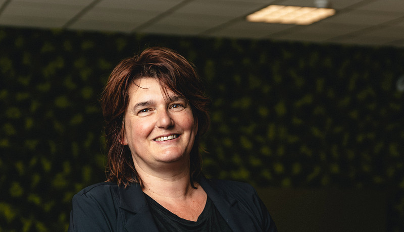 Portret van onderzoeker Kim van Dam