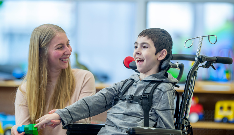 Kinderen en volwassenen met ernstige meervoudige beperkingen