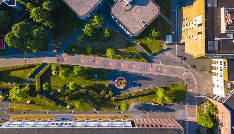 Walk of Fame Hanzehogeschool Drone
