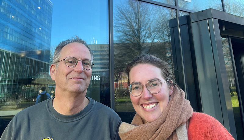 Wiebo Lamain en Sarah Elbert