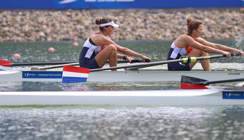 Willemijn Muggen in de boot
