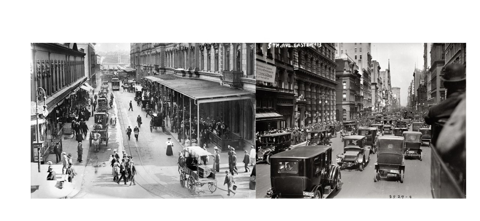Afbeelding New York, 1908 en 1913