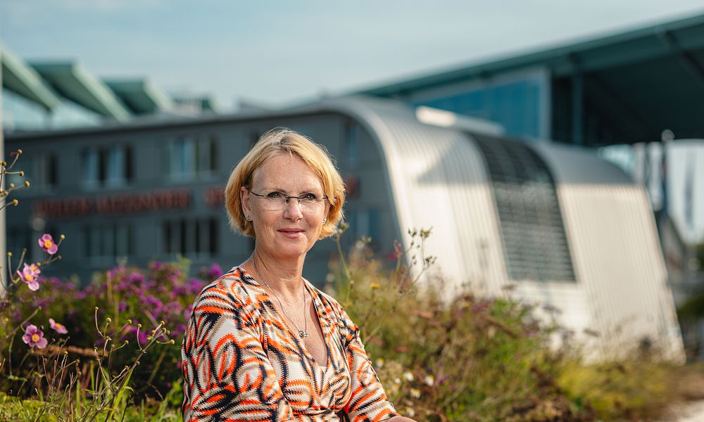 Annemarie Hannink op campus - september 2024