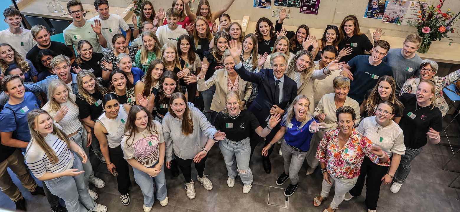 Minister Dijkgraaf bezoekt Saxion - fotografie Carolien Abbink