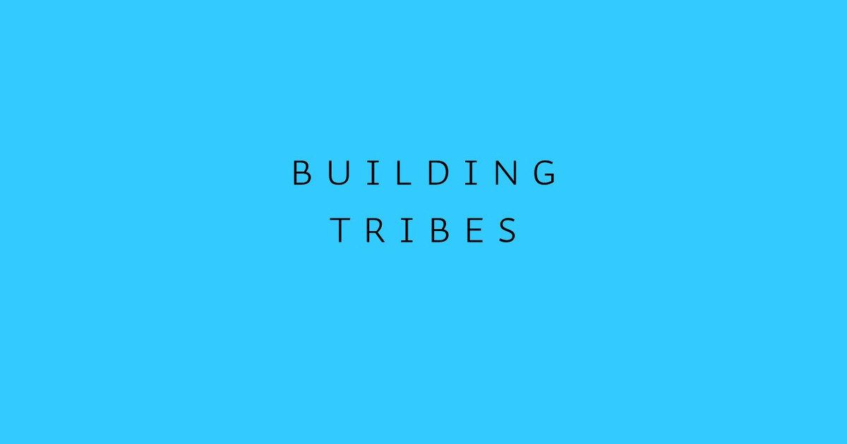 Building Tribes Hogeschool Saxion