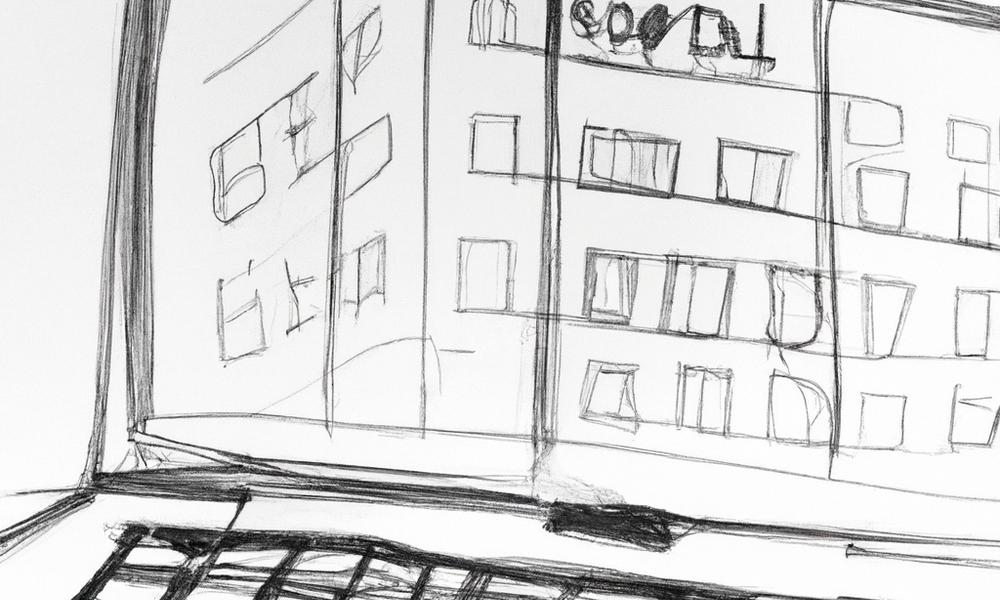 DALL·E 2023-07-18 13.29.26 - A pencil sketch of a hospital on a laptop screen..png
