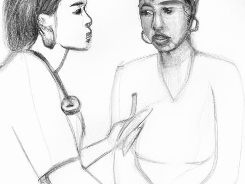 DALL·E 2023-07-18 13.35.45 - A pencil sketch of a doctor and patient .png