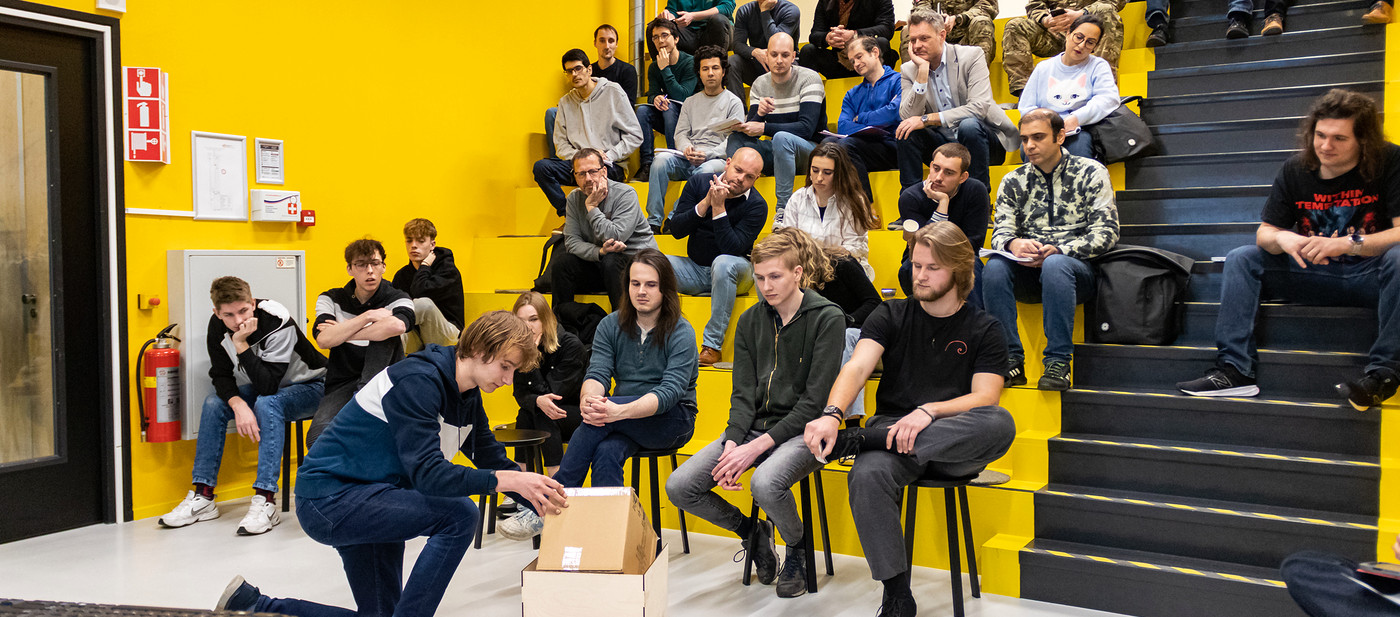 Eindpresentatie voor opdrachtgevers Sensor Technology 2023
