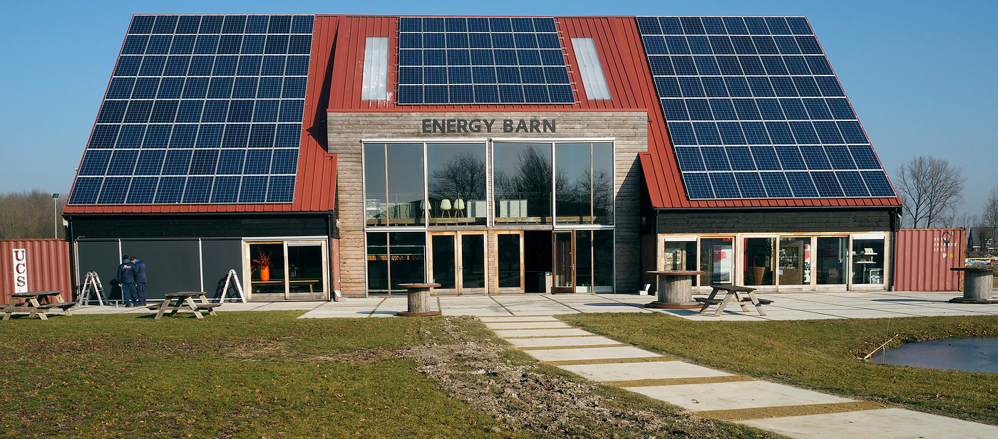 Gebouw van Energy Barn