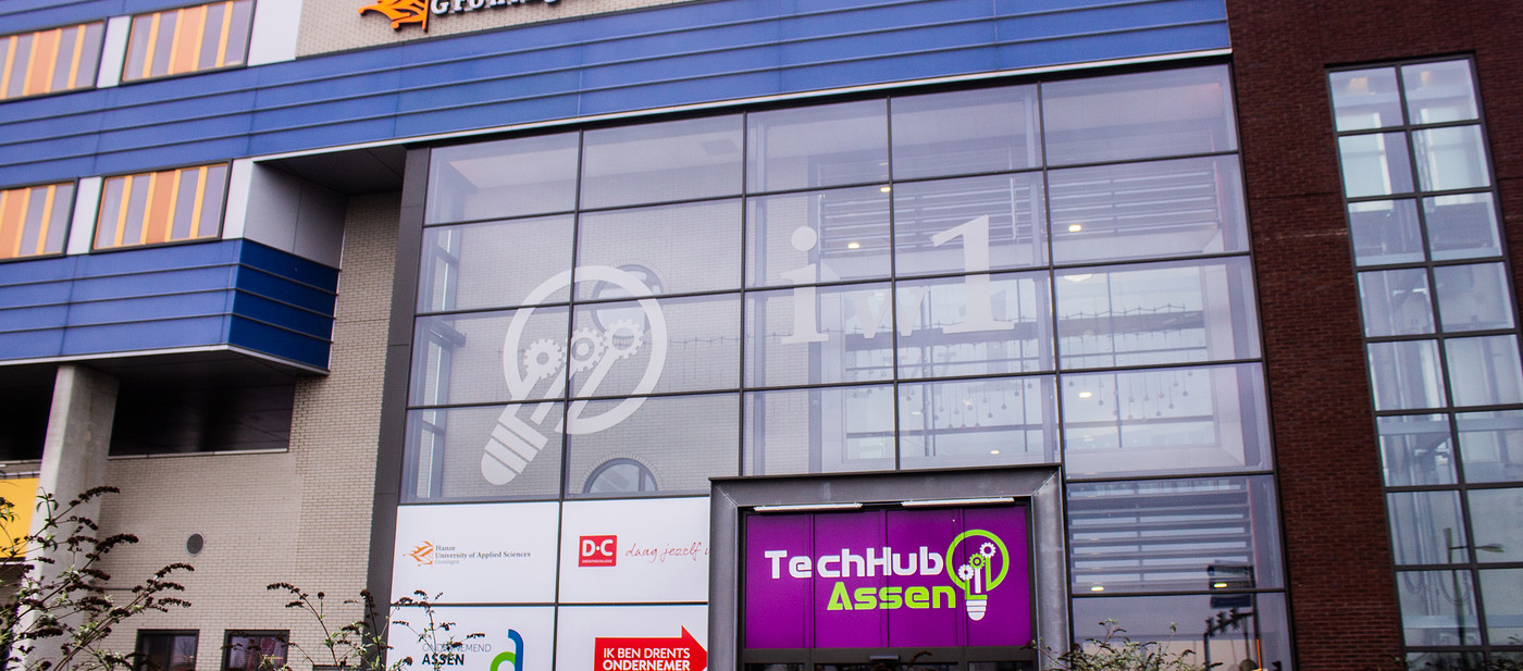 Gebouw van TechHub Assen