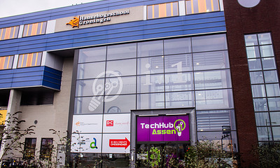 Gebouw van TechHub Assen