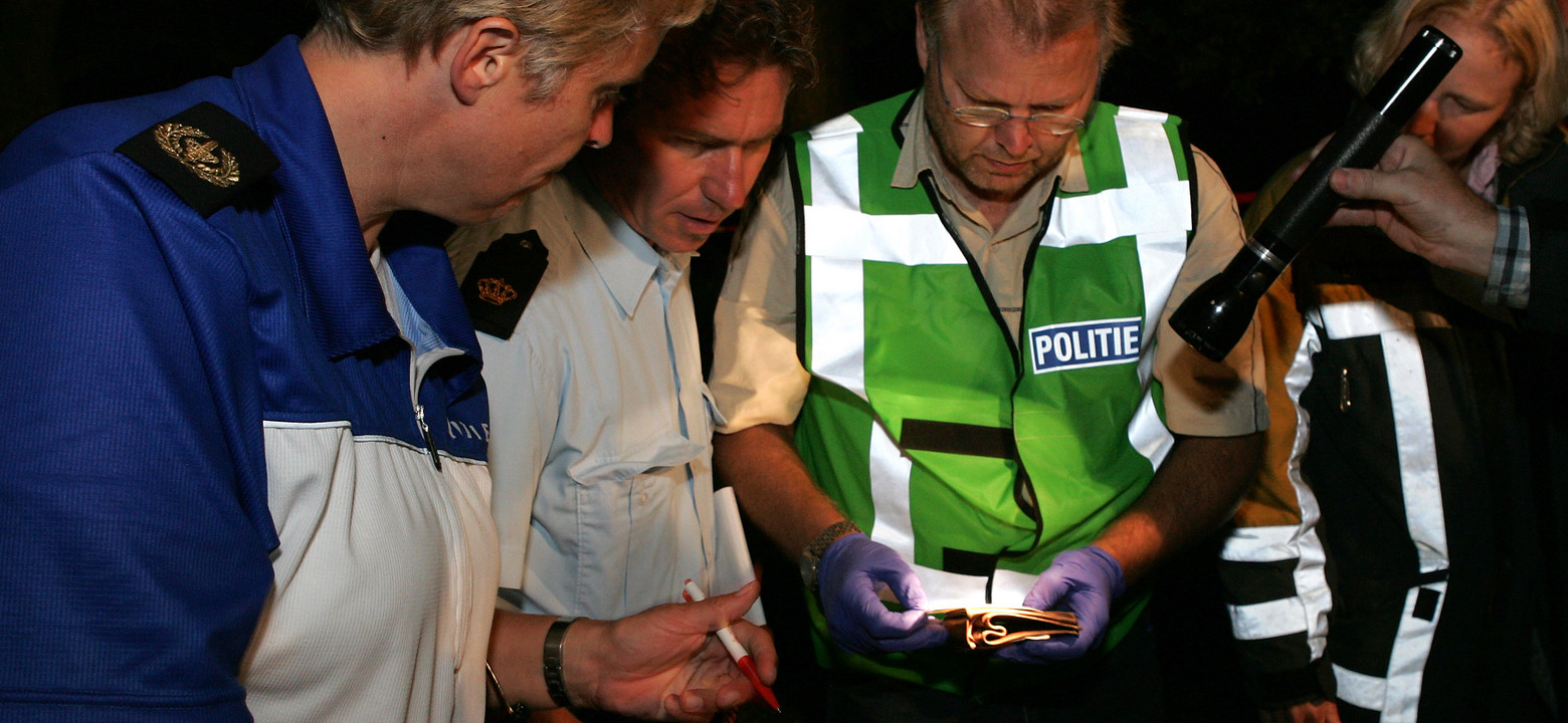 Politie en brandweer forensisch onderzoek Saxion