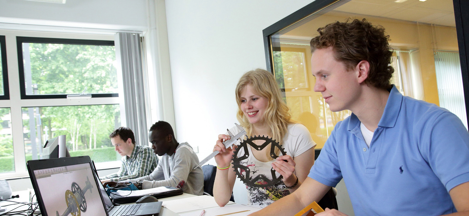 Studenten Werktuigbouwkunde saxion