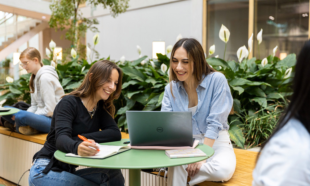 Master International Communication studenten aan het werk