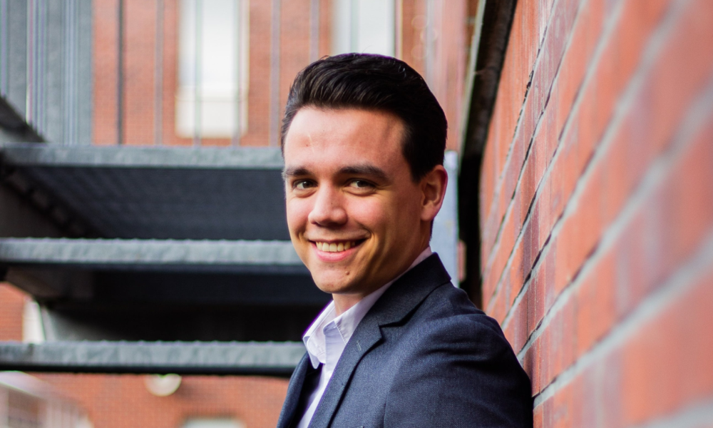 Honours student Brian Geertsema