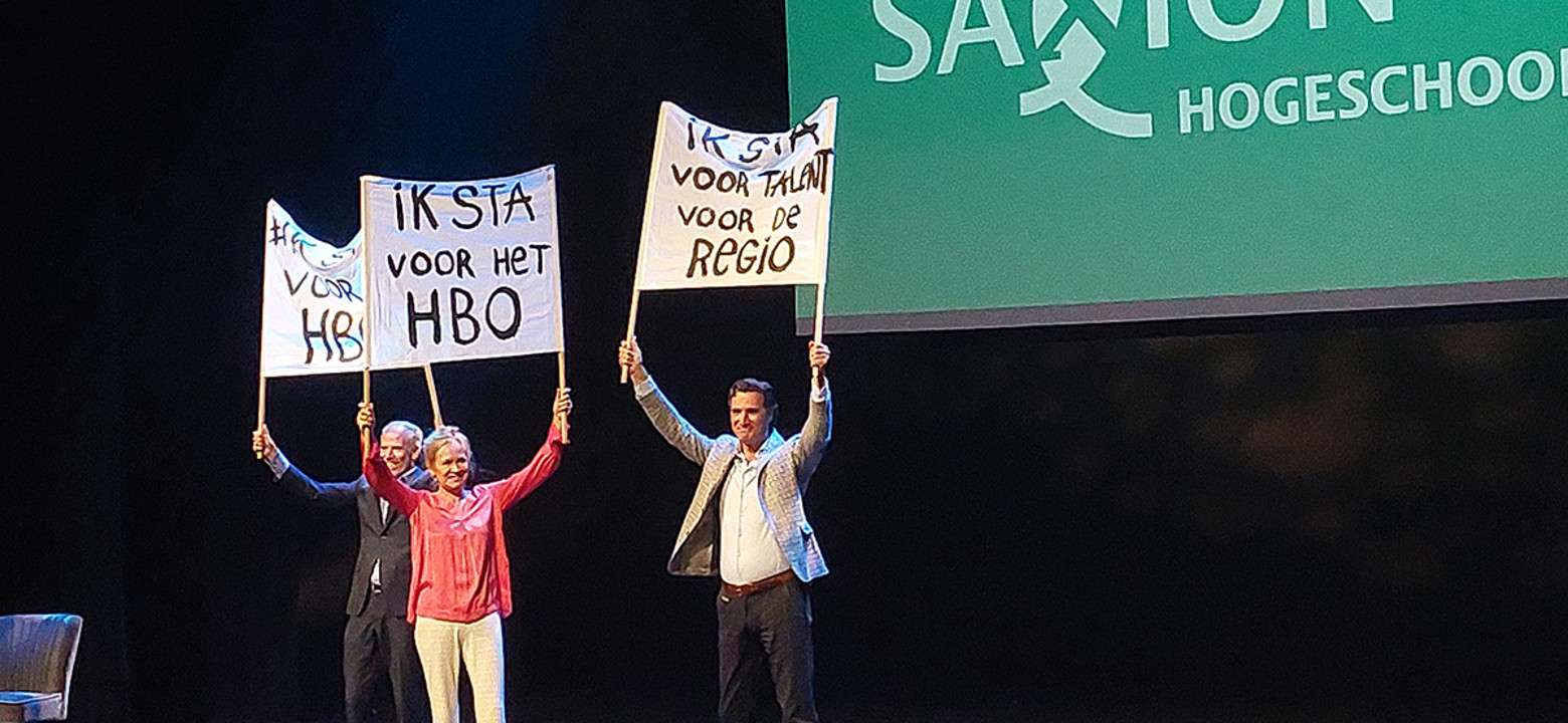 College van Bestuur van Saxion bij Opening Hogeschooljaar 2024-2025