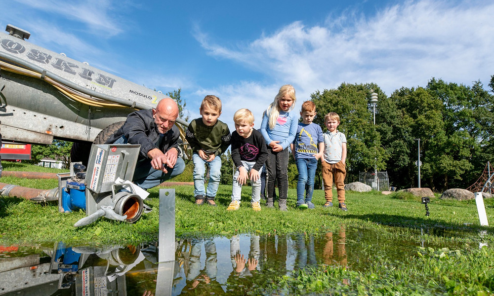 Groenblauwe oplossingen wadi's