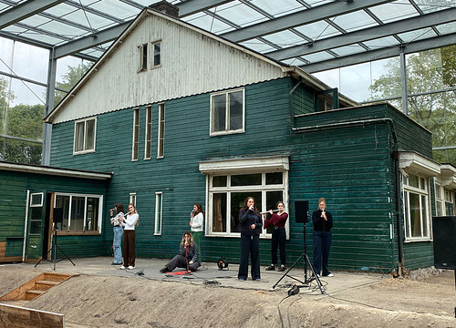 Zang en fluitklas bij Westerbork