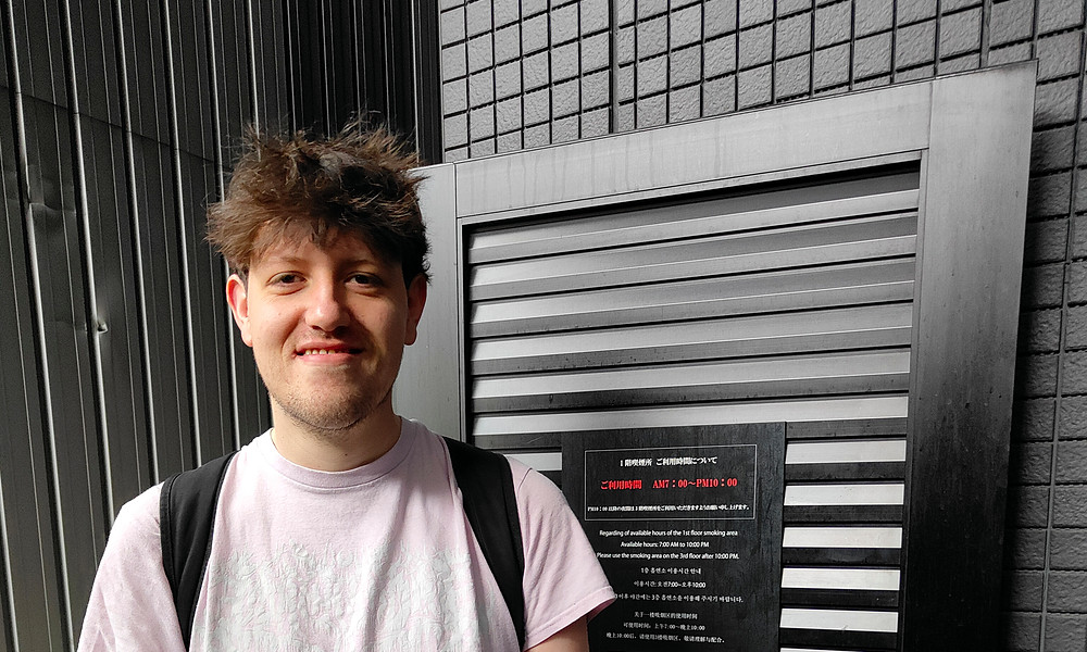 Student Jeffrey van Weeghel