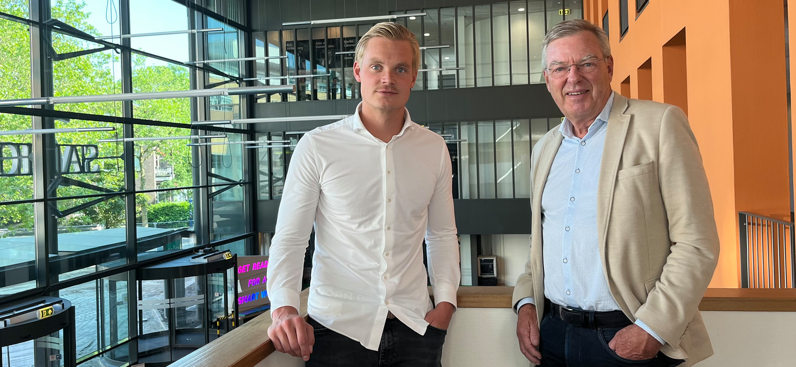 Menno Kamphuis en Wim Boomkamp (fotografie: Pien van der Woning)