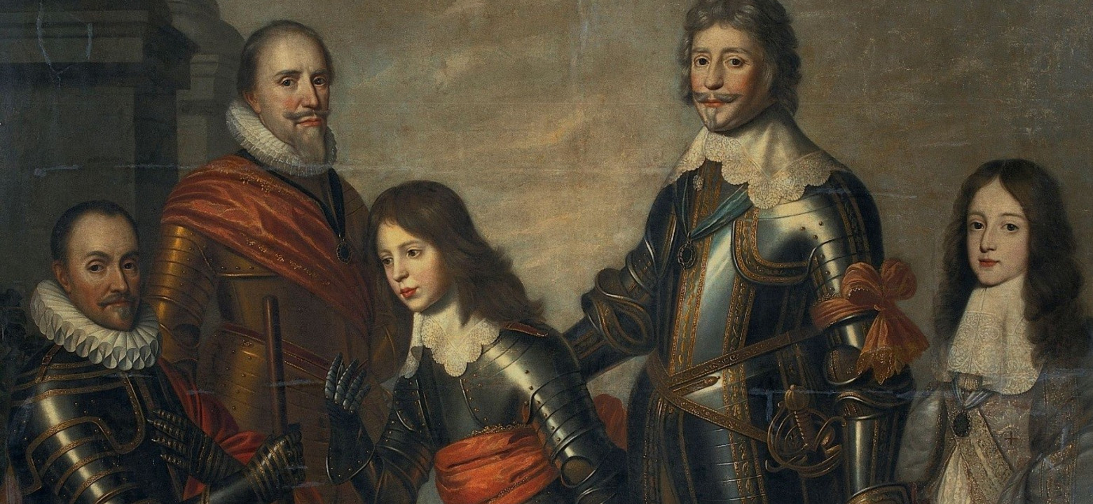 Schilderij uit het Rijksmuseum: Vier generaties van de prinsen van Oranje