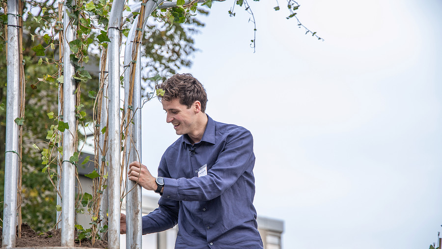 Onthulling klimaatboom Niels