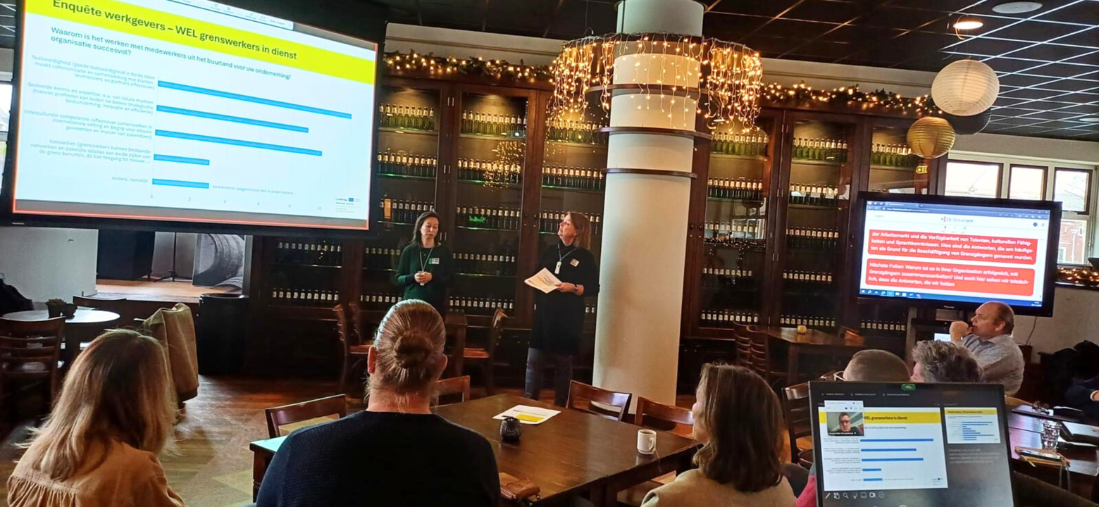 Presentatie door het onderzoekersteam