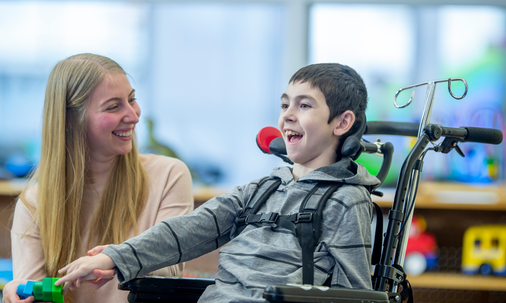 Kinderen en volwassenen met ernstige meervoudige beperkingen