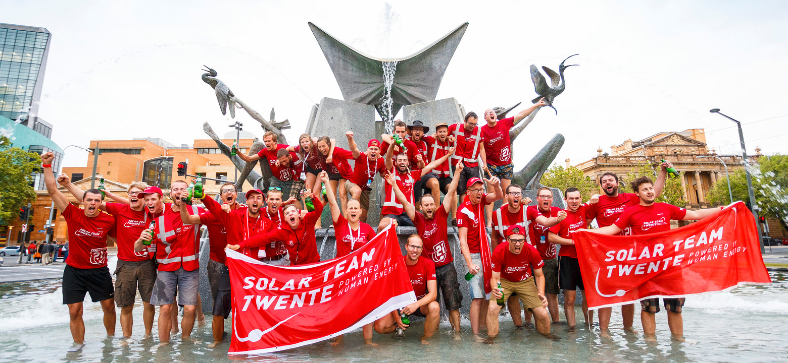 Solar Team Twente finish - foto Patrick Ooms