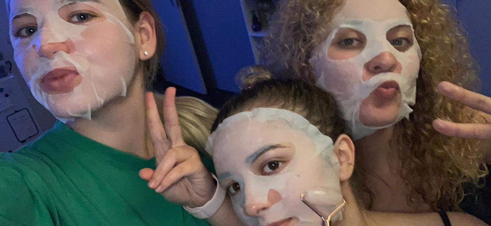 Students spa facemasks.jpeg