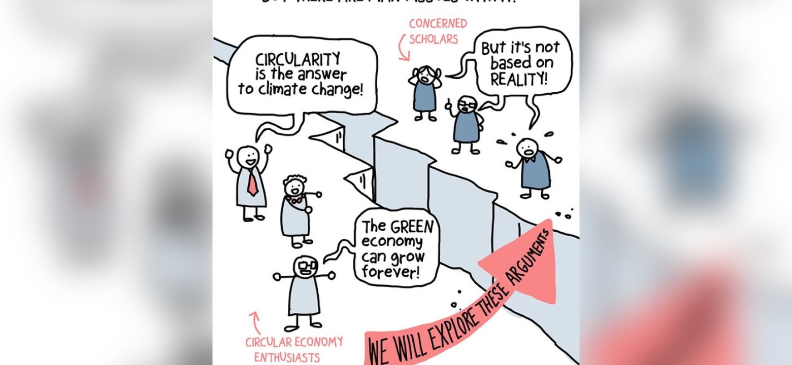 Strip over The impossibilities of the Circular Economy
