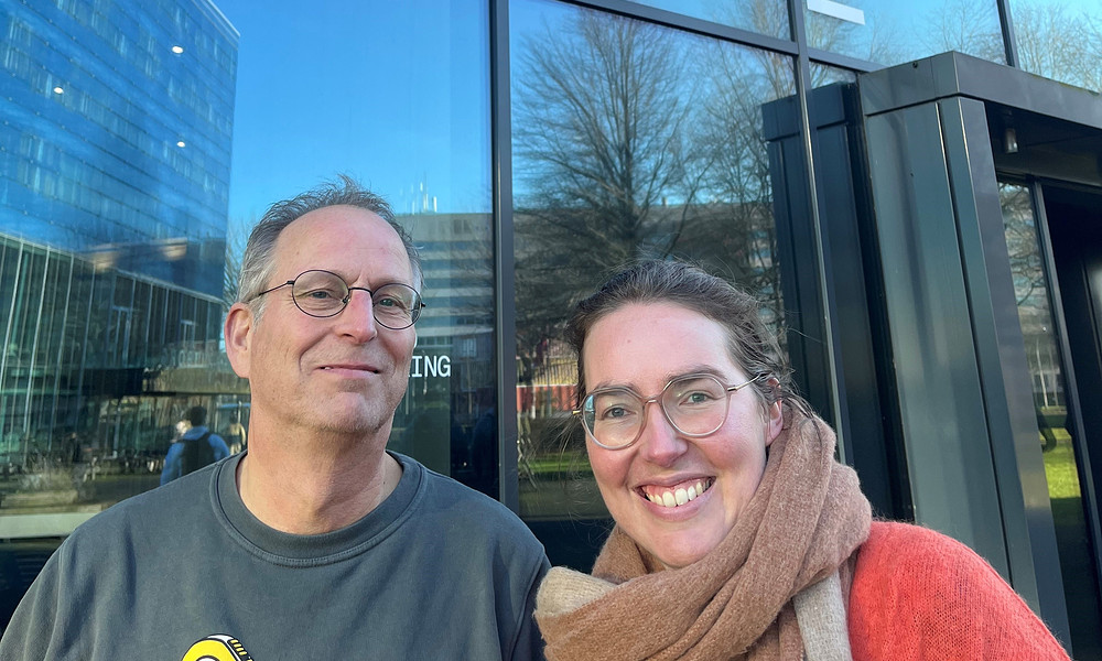 Wiebo Lamain en Sarah Elbert