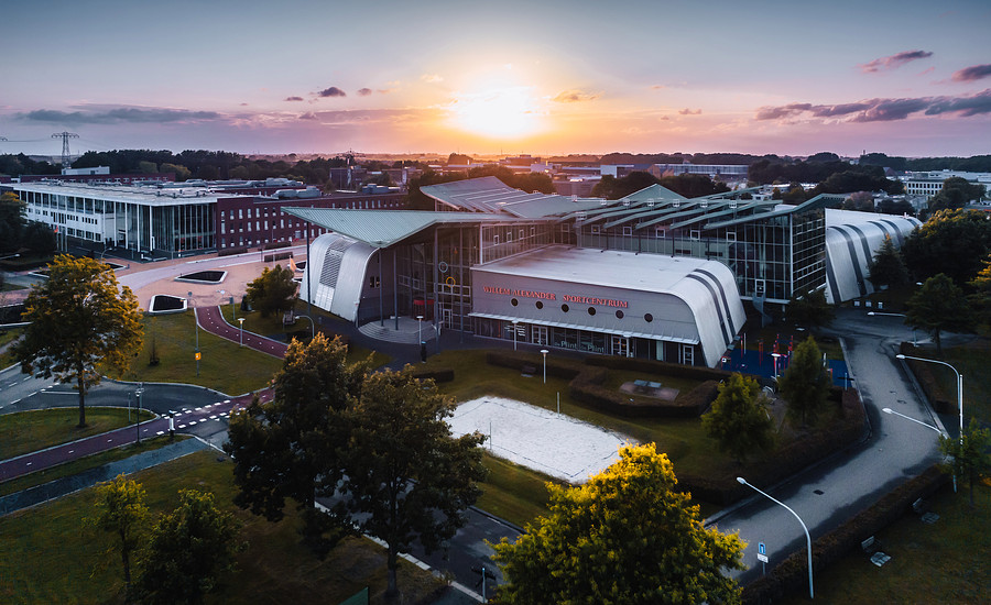 Willem Alexander Sportcentrum en omliggende gebouwen 2021